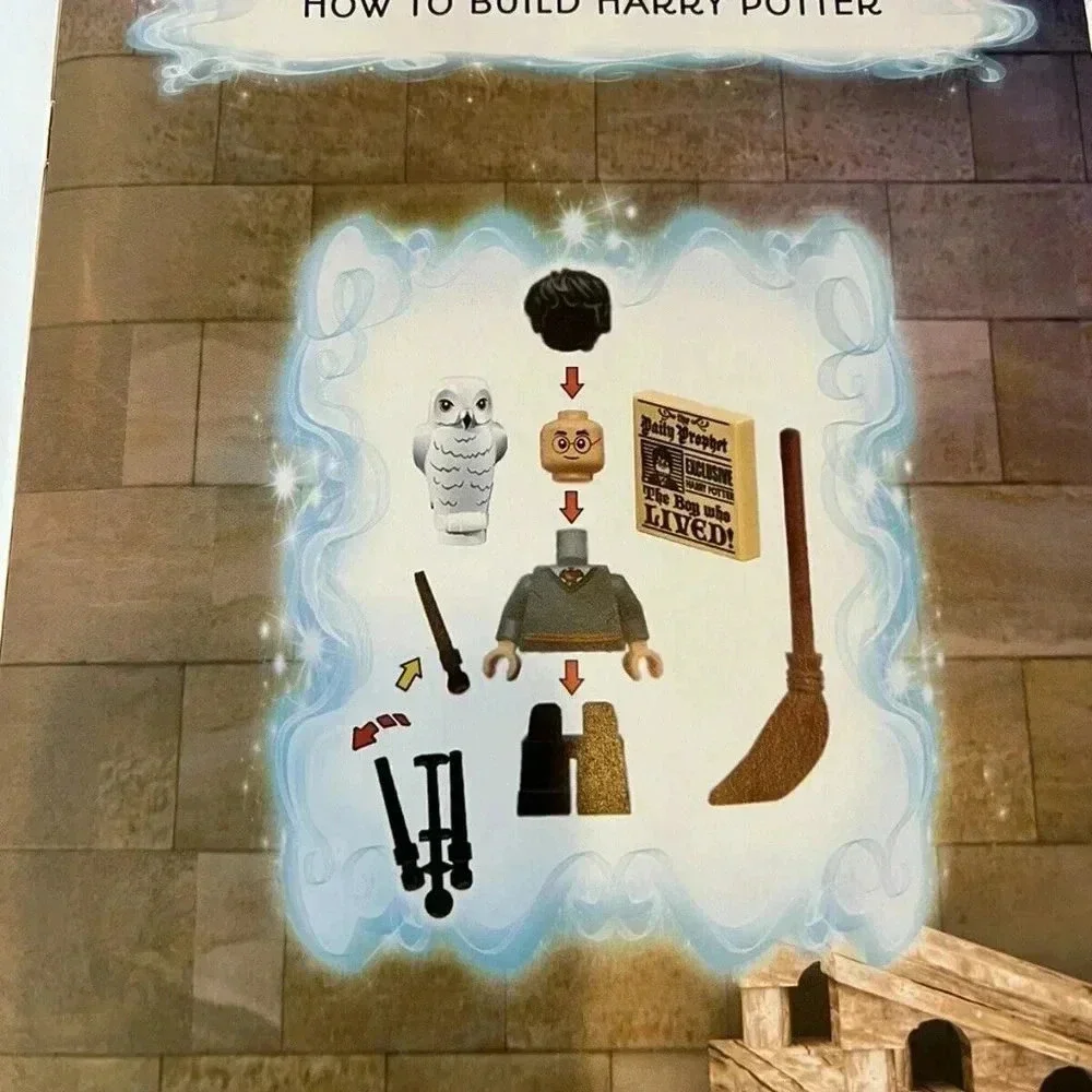 NEW LEGO HARRY POTTER Searching Adventure Activity Book & Mini Figure